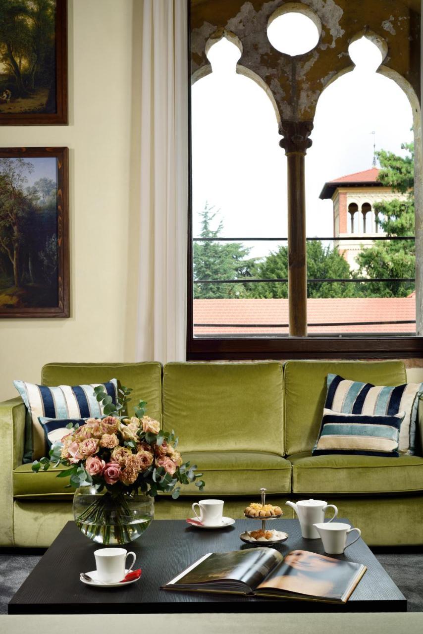 Castello Visconteo Hotel Cassano D'adda Bagian luar foto